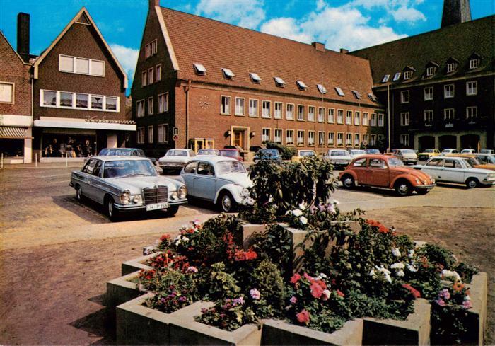 Duelmen Markt und Rathaus