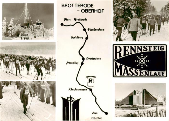 Rennsteig Massenlauf Brotterode Oberhof Details