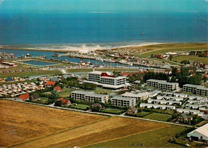 Bensersiel Fliegeraufnahme