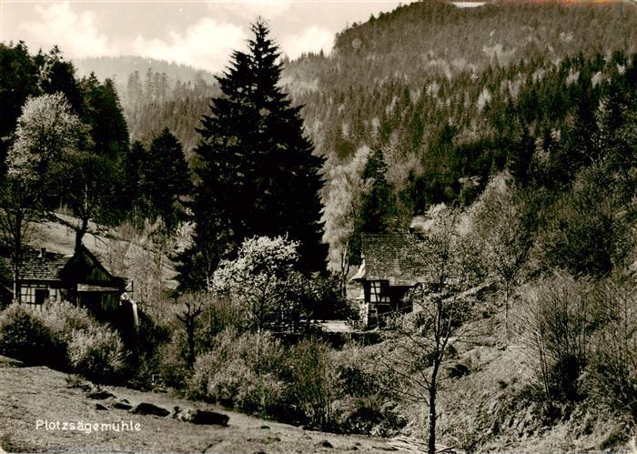 Herrenalb Bad Herrenalb Waldrestaurant zur Plotzsaegemuehle