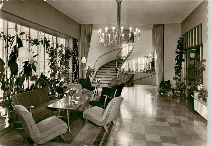 FULDA Hessen Bundesbahnhotel Vorhalle