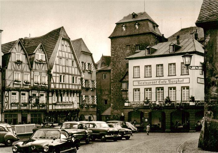 Linz Rhein Restaurant Cafe Burghof