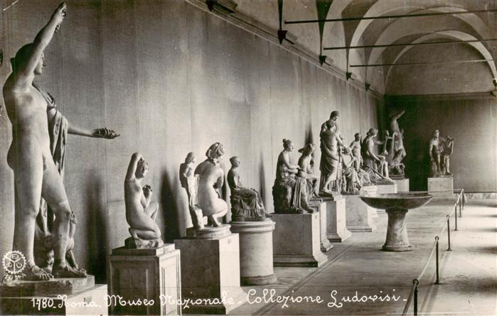 Skulpturen Roma Museum Nazionale Collection Ludovisi