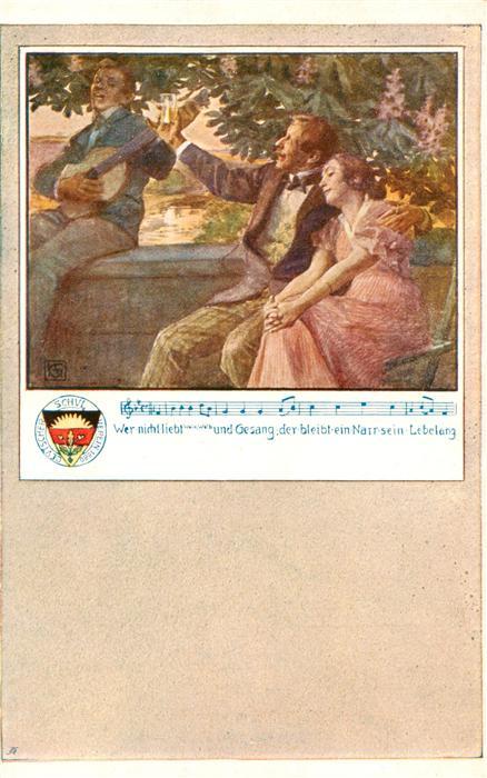 Schulverein Deutscher Nr. Nr.63 Wer nicht liebt Gesang