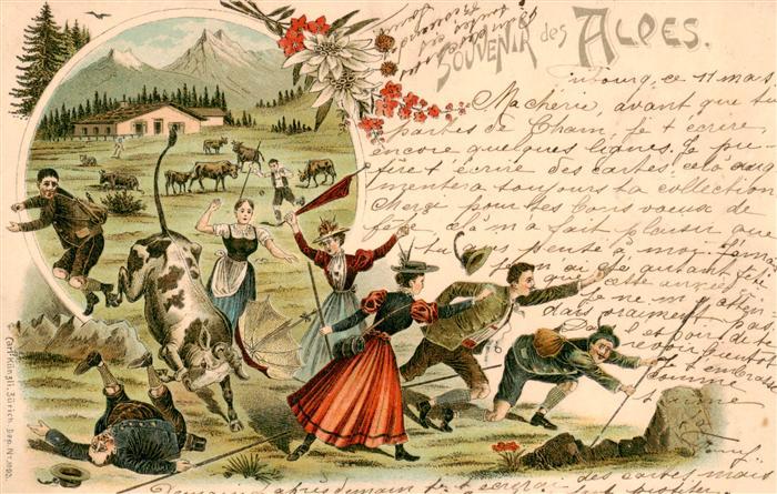 Landwirtschaft Souvenir des Alpes Lito