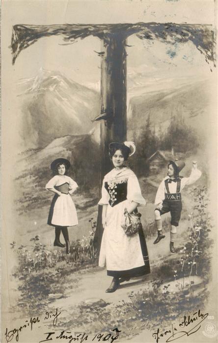 Foto NPG Nr. 195 Kinder Baum