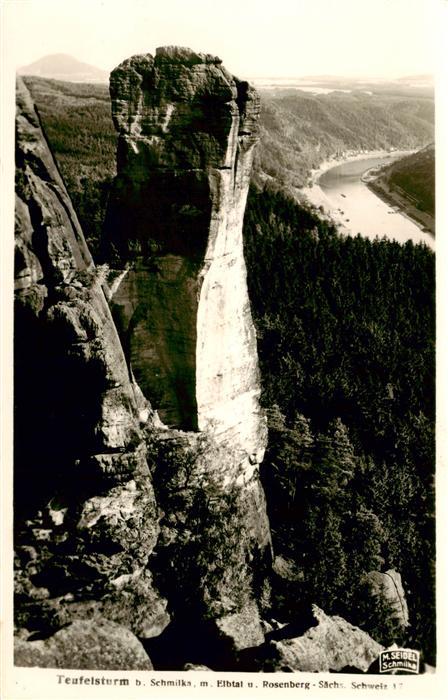 Saechsische Schweiz Teufelturm