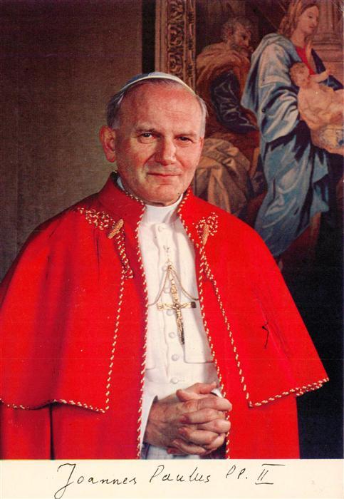 Papst Pope Pape Joannes Paulus pp.II