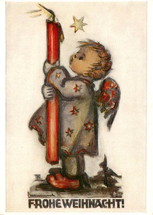Weihnachten Ingel Kerze Lito