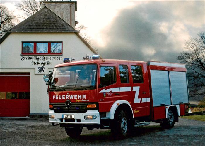 Feuerwehr Fire-Brigade Pompiers Bomberos Mercedes Benz Atego 917