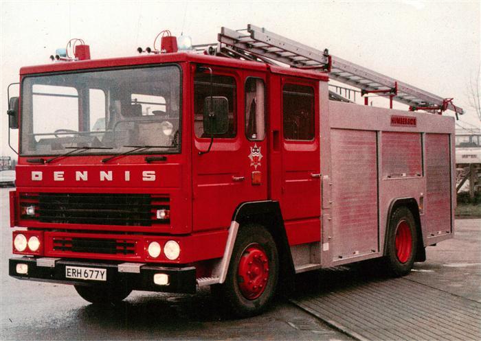 Feuerwehr Fire-Brigade Pompiers Bomberos No. 10 Dennis S.S Water Tender