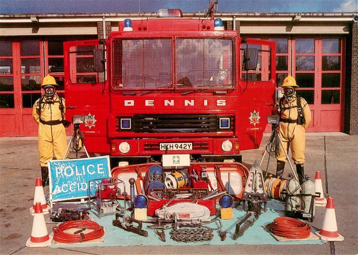 Feuerwehr Fire-Brigade Pompiers Bomberos No. 14 Dennis Emergency