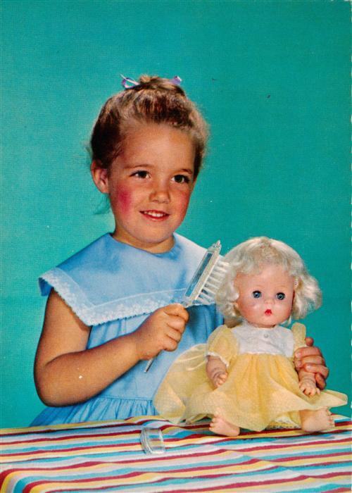 Kinder Child Enfants Puppe Haarbuerste