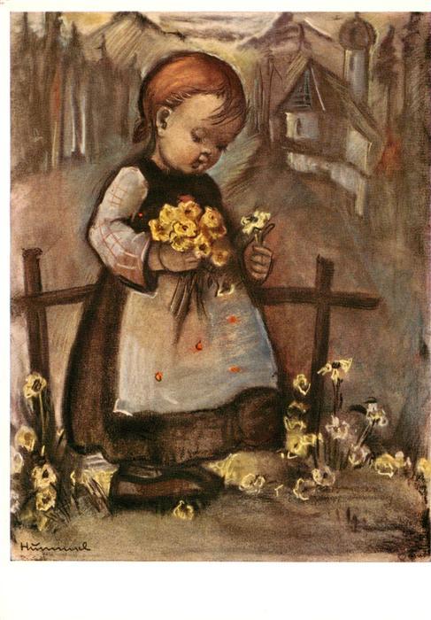 Huemmel Maedchen Blumen