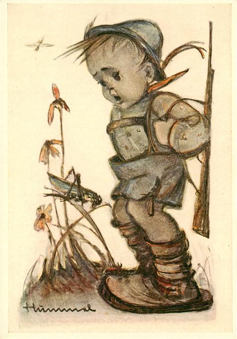 Huemmel Kind Heuschrecken