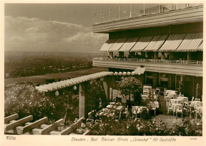 Dresden Elbe Bad Weisser hirsch "Luisenhof"