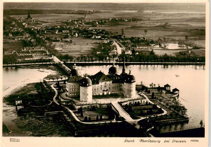 Dresden Elbe Schloss Moritzsburg