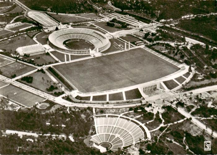 Stadion Stadium Estadio Berlin Olympia Waldbuehne Tempelhof B 192