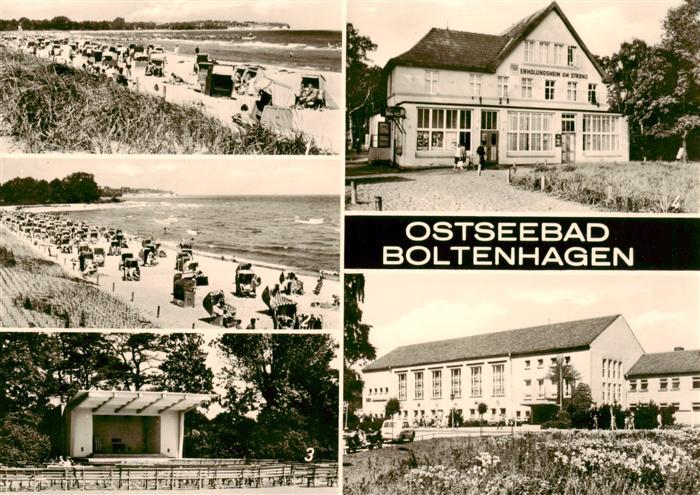 Boltenhagen Ostseebad Strand Freilichtbuehne FDGB Erholugsheim Am Strand FDGB Er