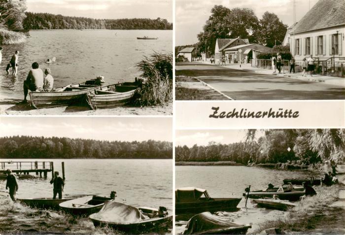 Zechlinerhuette Rheinsberg Strandpartien Promenade
