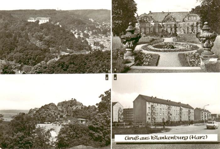 Blankenburg Harz Ehem Schloss Burgruine Regenstein Kleines Schloss Siedlung Rege
