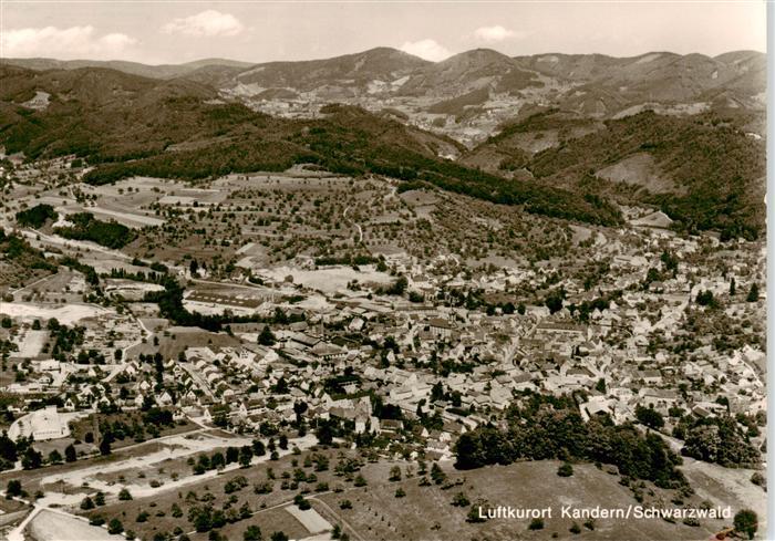 Kandern Fliegeraufnahme