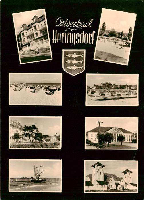 Heringsdorf Ostseebad Usedom Strandhotels Strandpartien