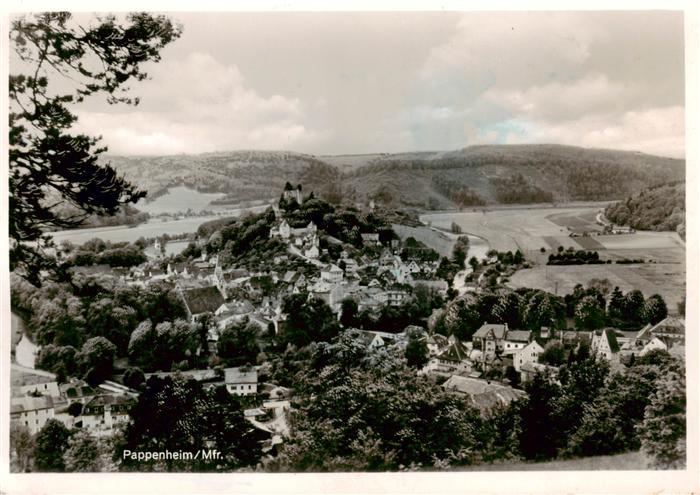 Pappenheim Mittelfranken Panorama