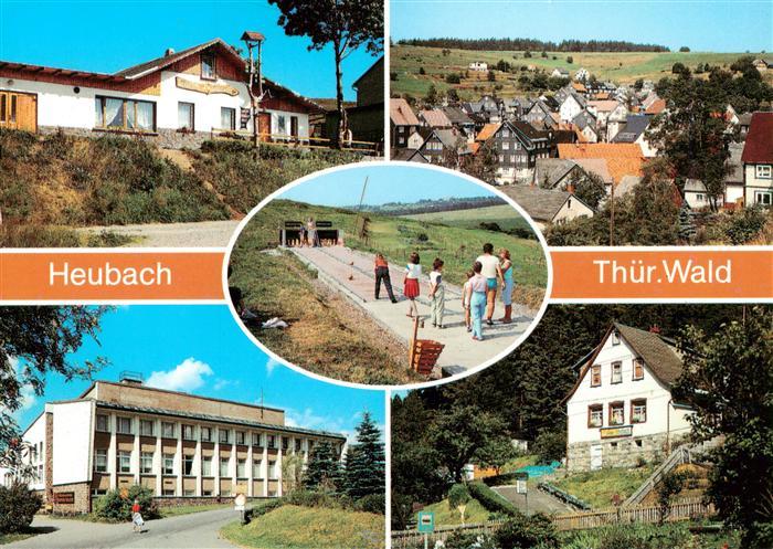 Heubach Thueringen Gaststaette Am Schafberg Teilansicht Kegelbahn Ferienhotel He