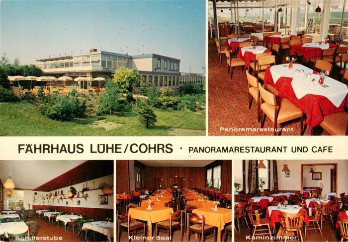 Cohrs Altes Land Faehrhaus Luehe Panoramarestaurant Cafe Schifferstube Kleiner S