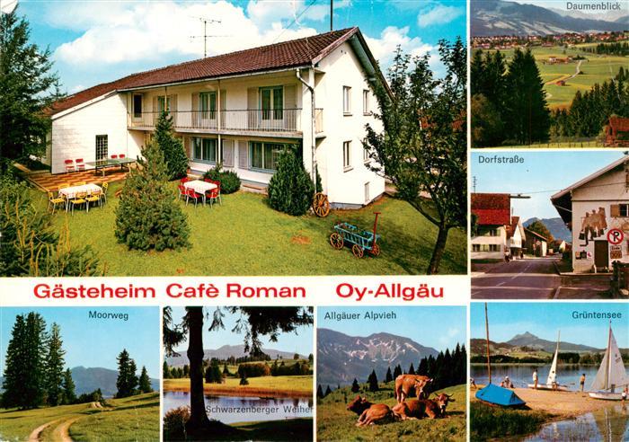 Oy Bad Mittelberg Oberallgaeu Bayern Gaesteheim Cafe Roman Moorweg Schwarzenberg