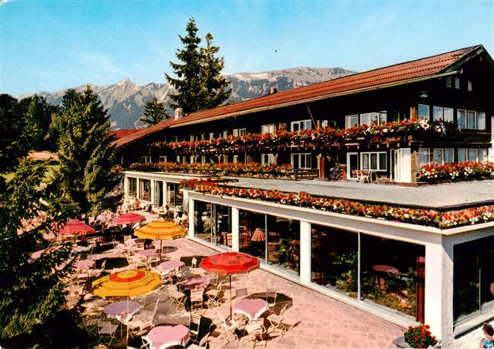 Sonthofen Oberallgaeu Kur und Sporthotel Allgaeuer Berghof