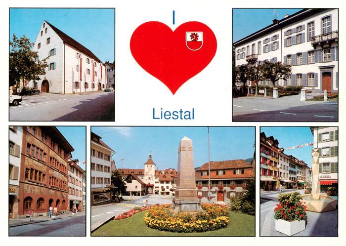 Liestal BL Orts und Teilansichten