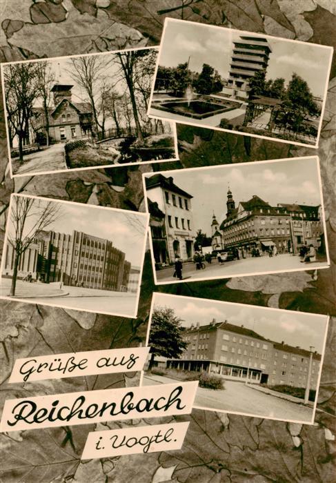 Reichenbach  Vogtland Ortsund Teilansichten