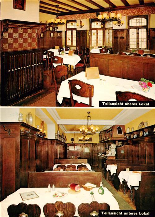 Bad Kissingen Restaurant Bratwurstgloeckle Gastraeume