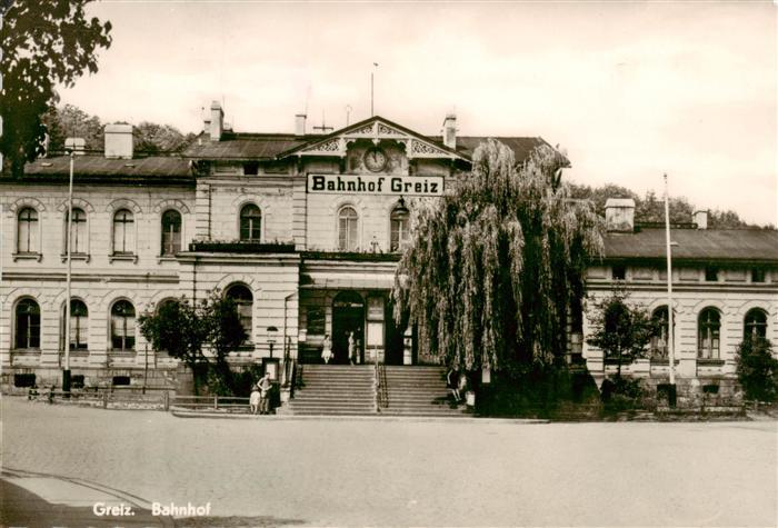 Greiz Thueringen Bahnhof