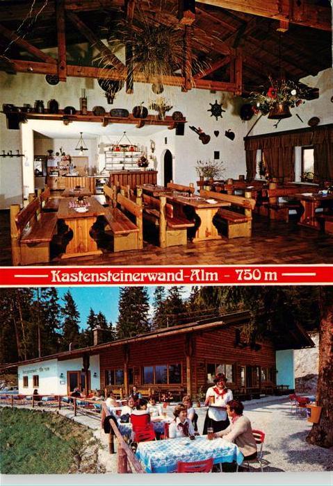 Bischofswiesen Berchtesgaden Kasteinerwand Alm Gastraum Terrasse