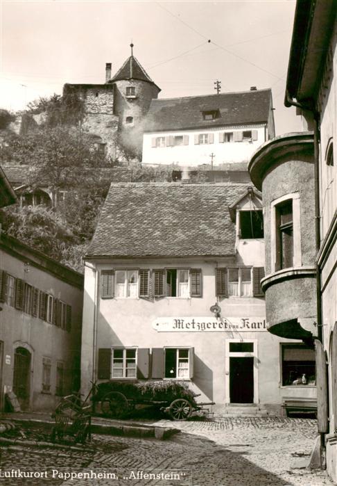 Pappenheim Mittelfranken Affenstein