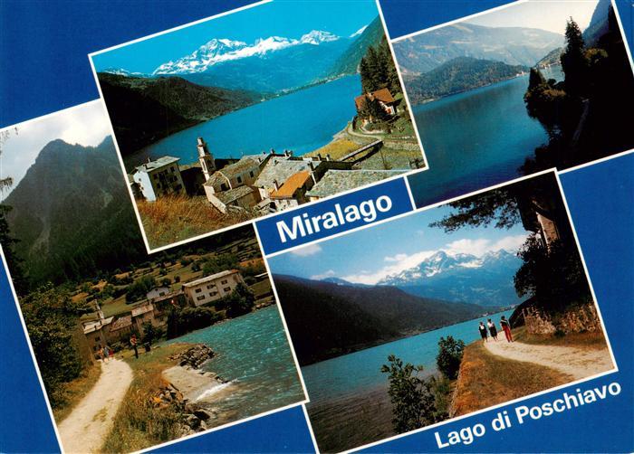 Miralago Lago di Poschiavo e Piz Varuna