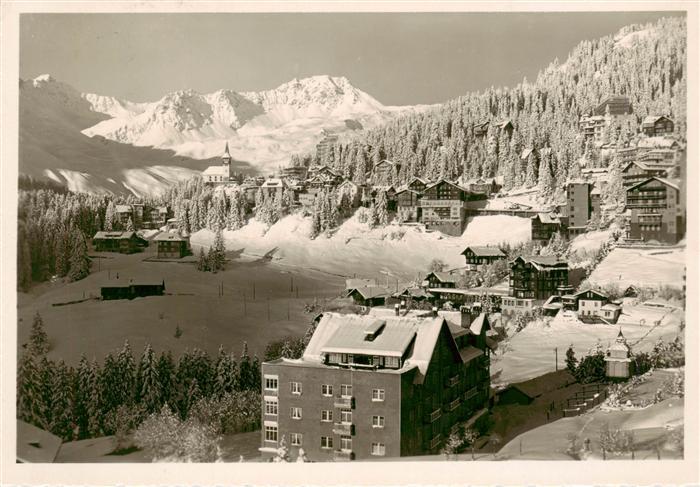 Arosa GR Morgenstunde Panorama