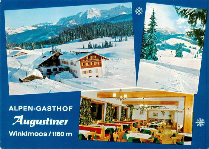 Winklmoosalm 1167m Winkelmoosalm Reit im Winkl Alpengasthof Augustiner