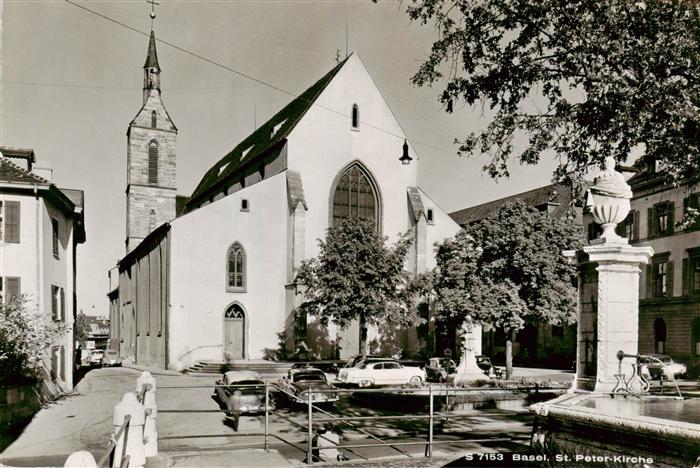 Basel BS St Peter Kirche