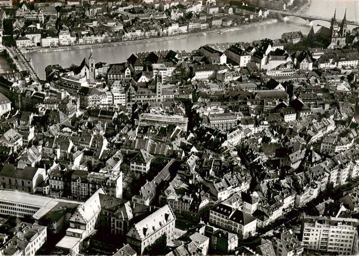 Basel BS Fliegeraufnahme