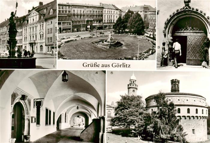 Goerlitz  Sachsen Goerlitzinfo am Leninplatz Platz der Befreiung Fluesterbogen a