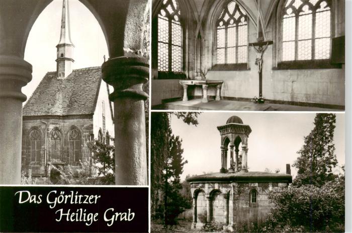 Goerlitz  Sachsen Das Goerlitzer Heilige Grab Kirche Inneres