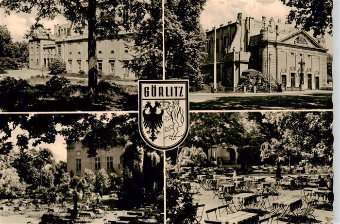 Goerlitz  Sachsen Kulturstaette Stadthalle Park