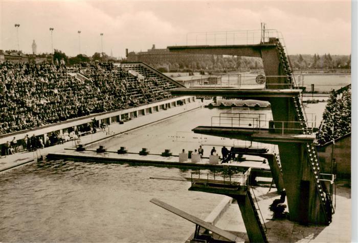LEIPZIG Sachsen Schwimmstadion im Sportforum