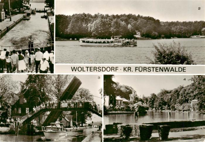 Woltersdorf Angermuende Schleuse Am Flakensee Kalksee