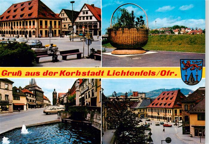 Lichtenfels Bayern Teilansichten Deutsche Korbstadt