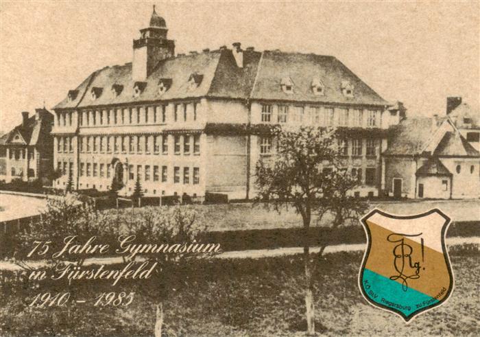 Fuerstenfeld 75 Jahre Gymnasium Wappen